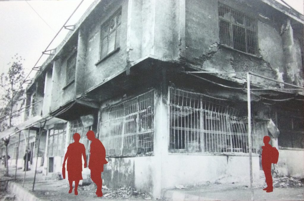 “Lice 2”, Tuval üzerine dijital baskı, akrilik, 80x120 cm, 2019