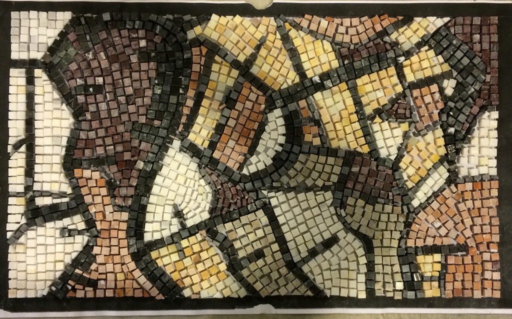 Yol, Mozaik, 72x120 cm, 2016